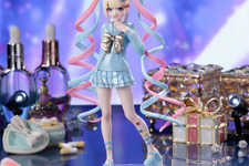 水色のミニスカートと細い足…『NEEDY GIRL OVERDOSE』より「超てんちゃん」がかわいく登場!超絶可愛い“ナナメのポーズ”を見事に再現して立体化 画像