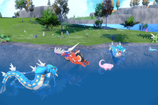 スイッチ2でグラフィック向上の『ポケモンSV』、たった2枚の公式スクショを比較。水面や草むらがよりリアルに