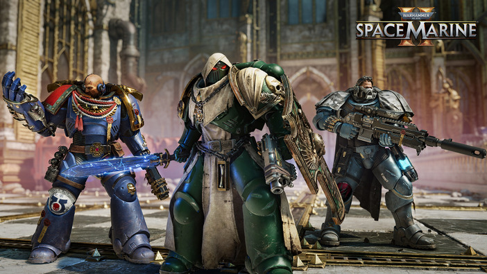 オンライン協力・対戦対応アクションADV『Warhammer 40,000: Space Marine 2』参加を募集していたオープンベータのスキップと専用サーバ導入決定を告知