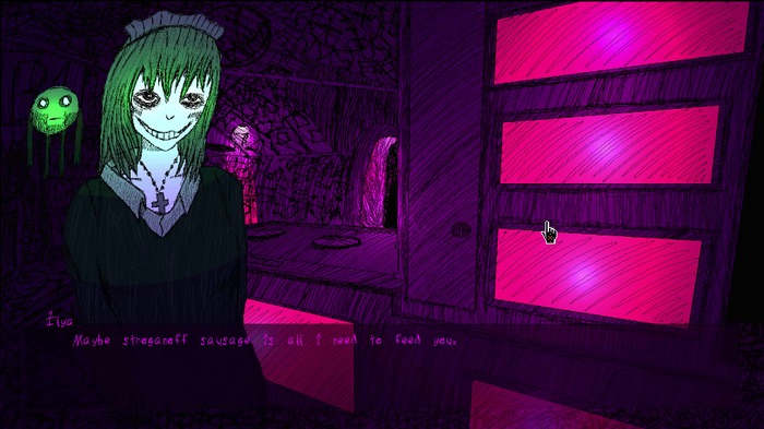 “虹裏メイド”に起源を持つメイドコア系ADV『Project_Basement_Dating』Kickstarter開始―日本語に対応のパンクなビジュアルノベル