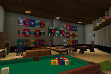 MLB全30チームのポスターやスタジアムのスコアボードを『マイクラ』に追加する公式アドオン「MLBファンケーブ」マーケットプレイスで発売 画像